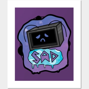 FNF HEX emoji sad Posters and Art